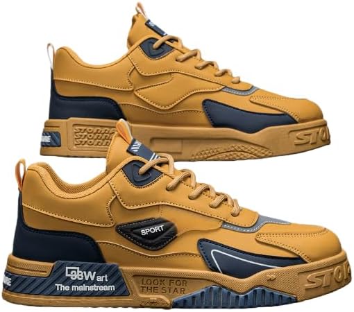 Мужские кроссовки в уличном стиле для скейтборда, удобные нескользящие повседневные спортивные обувь из ткани для ежедневной носки и повседневной активности Hhhchpm, хаки
Мужские кроссовки в уличном стиле для скейтборда, удобные нескользящие повседневные спортивные обувь из ткани для ежедневной носки и повседневной активности Hhhchpm, хаки