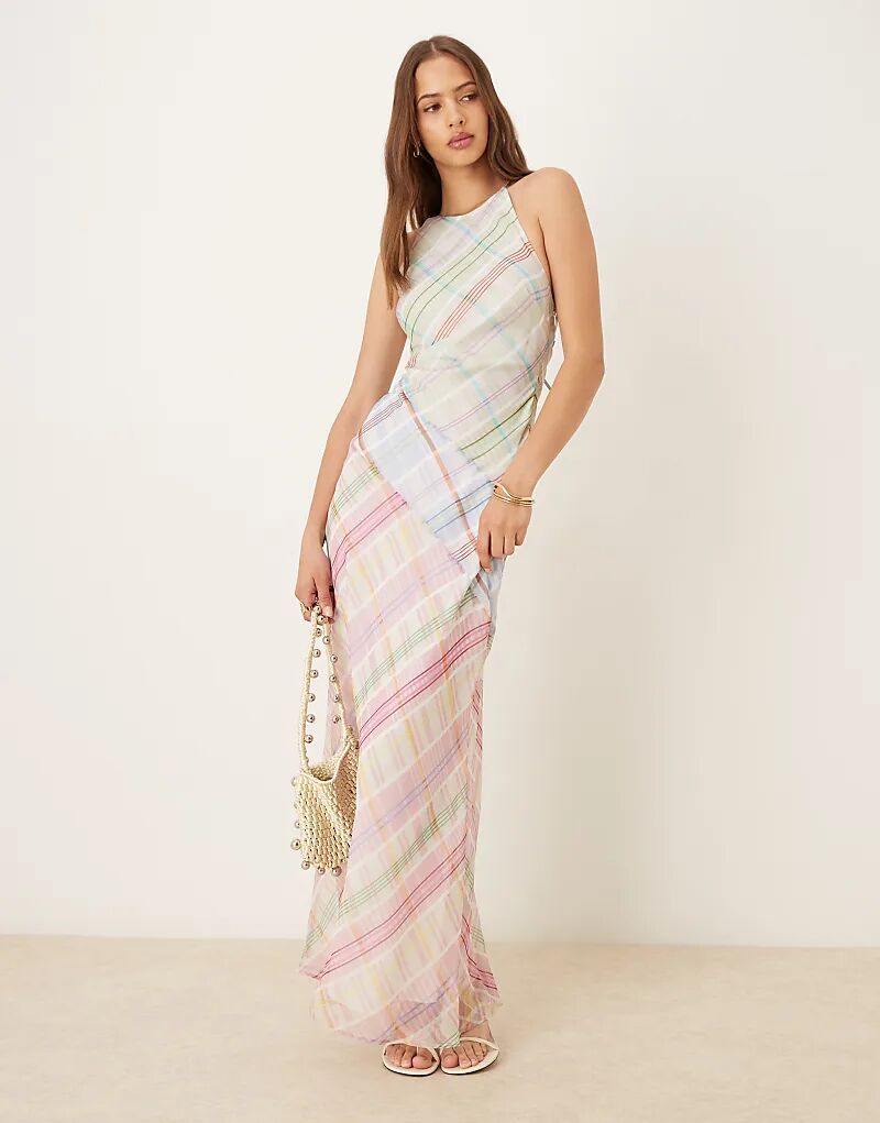 Платье-комбинация миди ASOS DESIGN с воротником-борцовкой и декоративными швами в смешанную клетку
Платье-комбинация миди ASOS DESIGN с воротником-борцовкой и декоративными швами в смешанную клетку