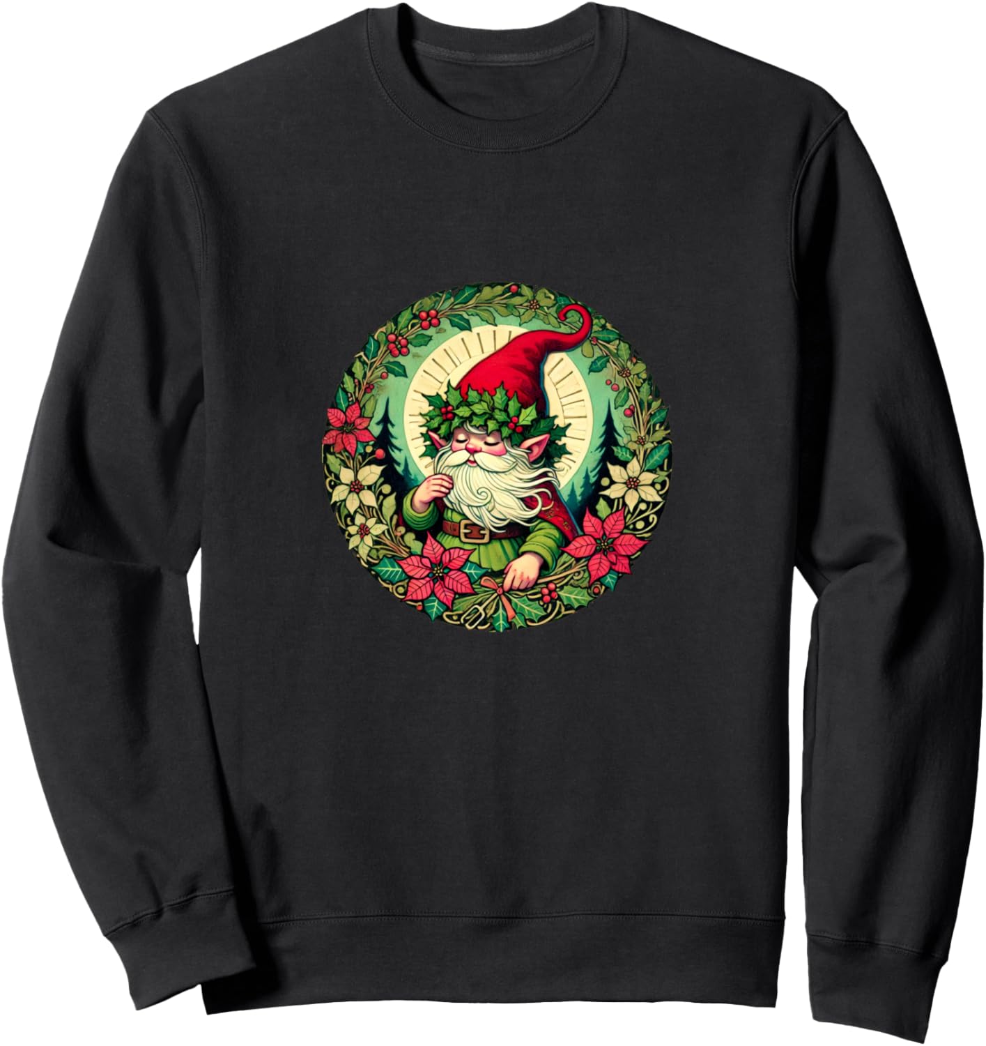Иллюстрация рождественского гнома, рождественская толстовка Christmas Lovers Snugg, черный
Иллюстрация рождественского гнома, рождественская толстовка Christmas Lovers Snugg, черный
