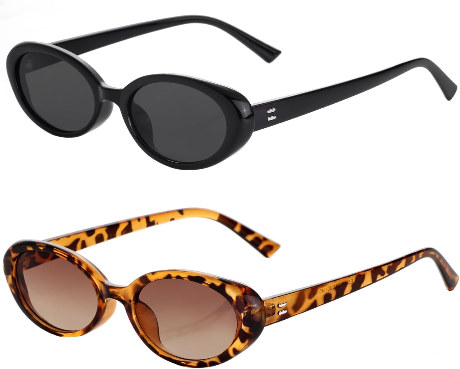 Ретро овальные солнцезащитные очки для женщин и мужчин в стиле 90-х, винтажные, маленькие, с защитой от УФ-излучения UV400 Teumire, A14 Black/Grey+leopard/Gradient Brown
Ретро овальные солнцезащитные очки для женщин и мужчин в стиле 90-х, винтажные, маленькие, с защитой от УФ-излучения UV400 Teumire, A14 Black/Grey+leopard/Gradient Brown