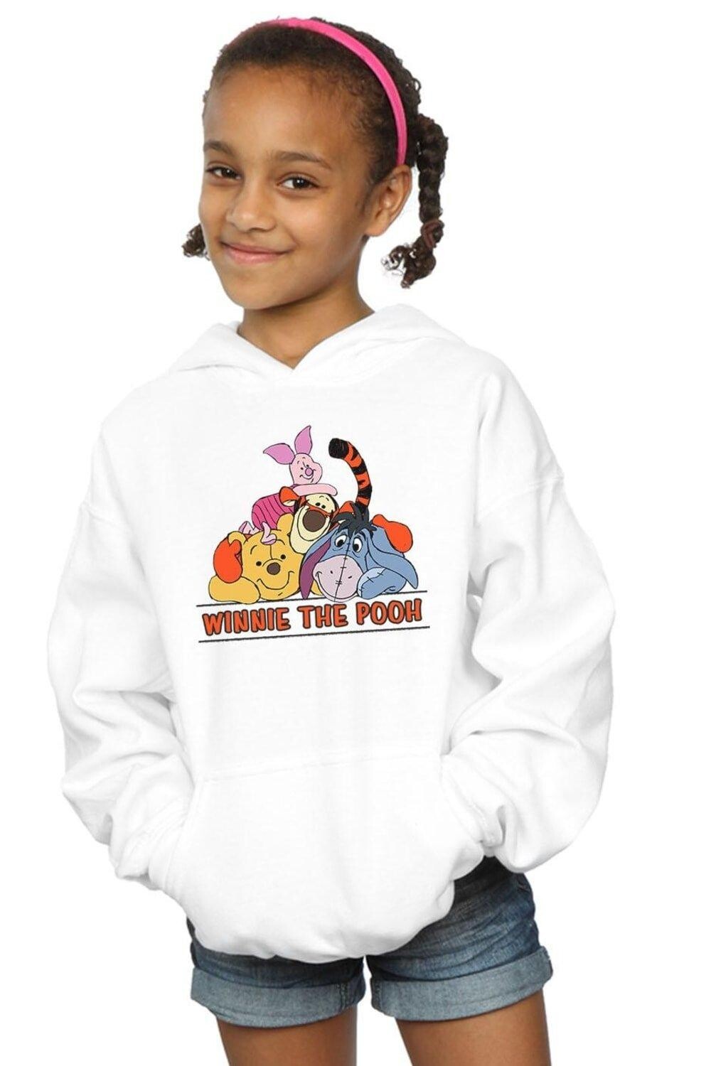 Толстовка с изображением Винни-Пуха Disney, белый 
Толстовка с изображением Винни-Пуха Disney, белый
