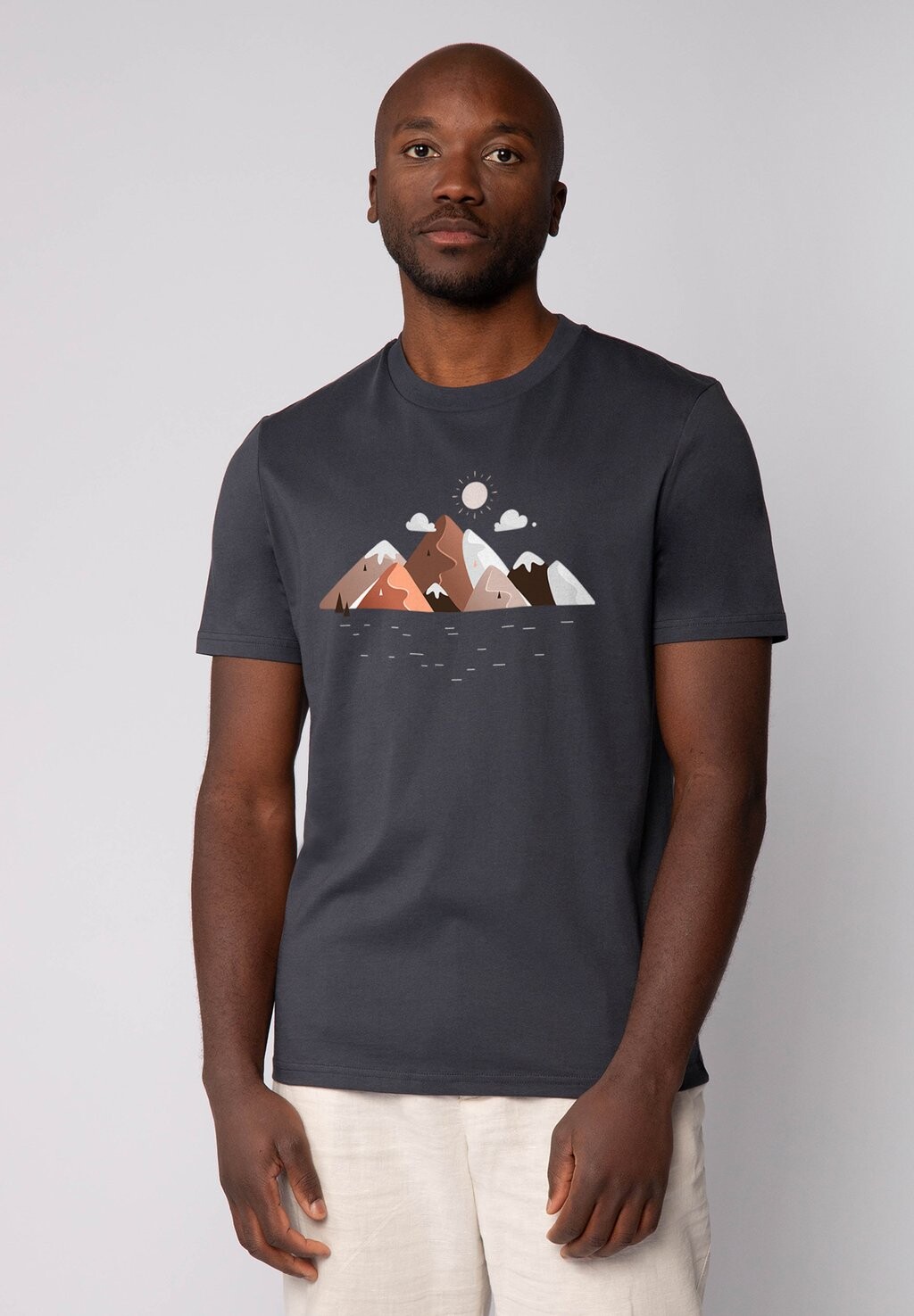 Футболка с принтом MOUNTAINS MOON watapparel, антрацит
Футболка с принтом MOUNTAINS MOON watapparel, антрацит