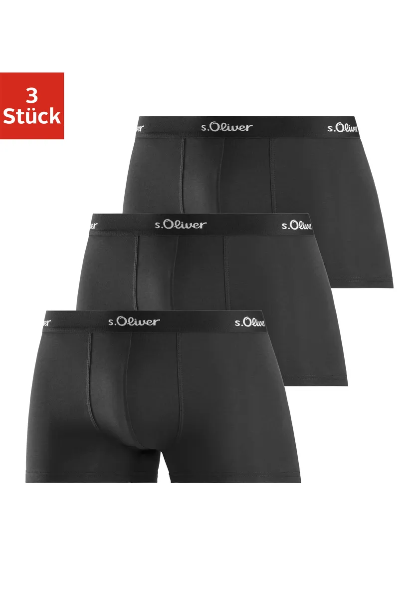S.Oliver Boxer (3 шт.), классическая базовая вещь для любого гардероба, черный
S.Oliver Boxer (3 шт.), классическая базовая вещь для любого гардероба, черный