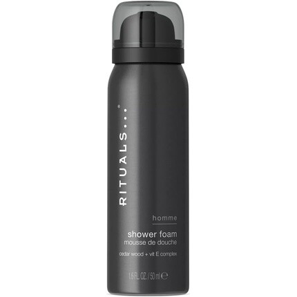 Мужской пенящийся гель для душа с кедровым деревом и витамином Е, комплекс 50 мл Rituals
Мужской пенящийся гель для душа с кедровым деревом и витамином Е, комплекс 50 мл Rituals