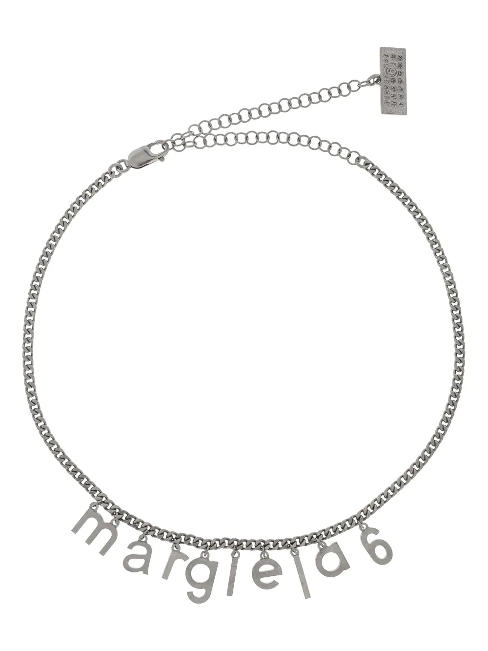 Колье с логотипом MM6 Maison Margiela, серебяный
Колье с логотипом MM6 Maison Margiela, серебяный