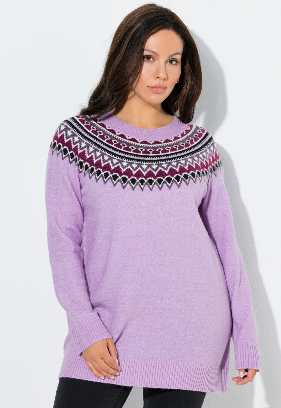 Джемпер Ulla Popken Jumper, Lavender/Purple
Джемпер Ulla Popken Jumper, Lavender/Purple