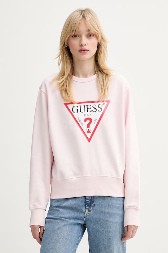 Толстовка Guess, розовый
Толстовка Guess, розовый