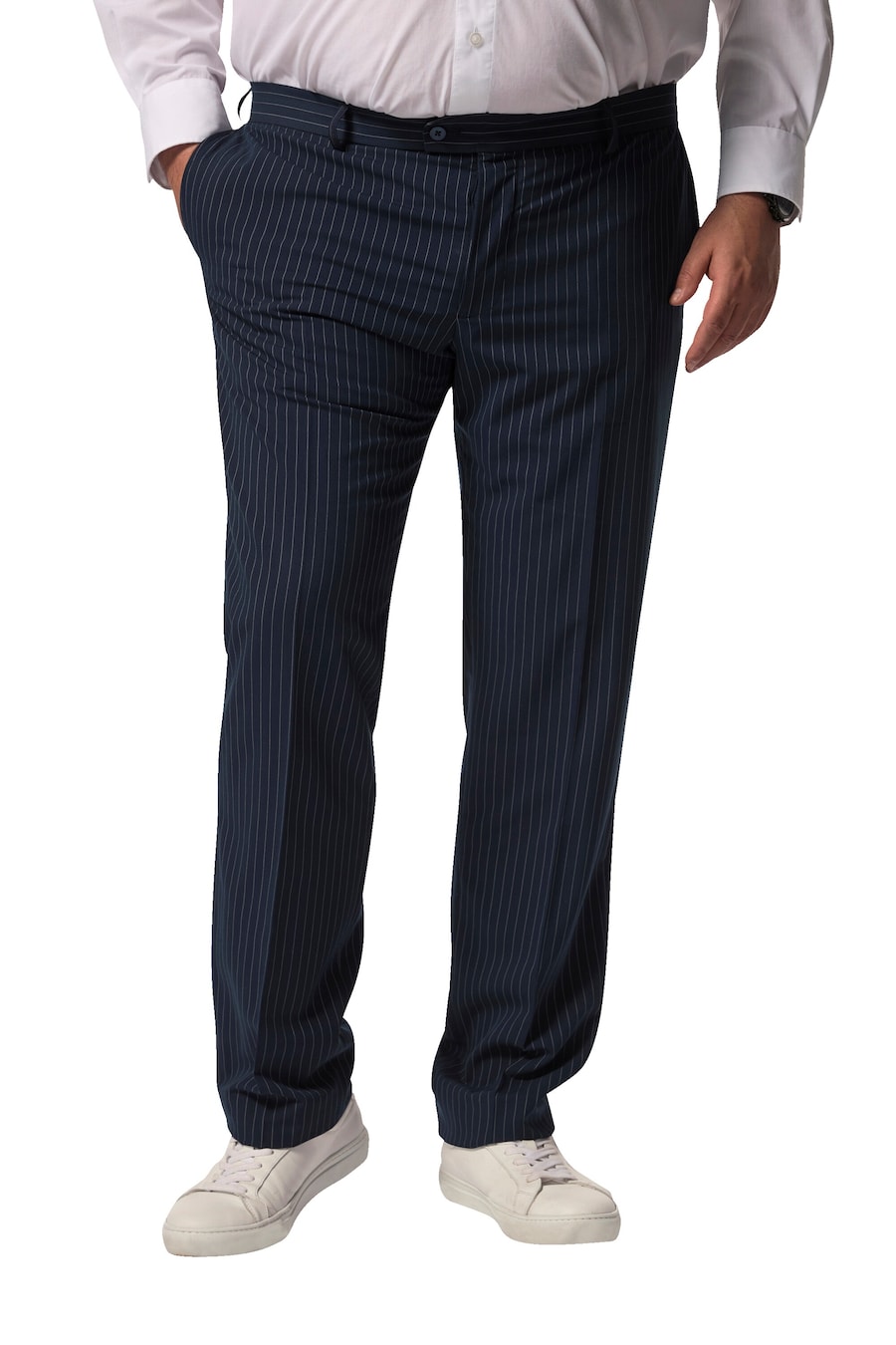 Обычные плиссированные брюки Men Plus, черный
Обычные плиссированные брюки Men Plus, черный