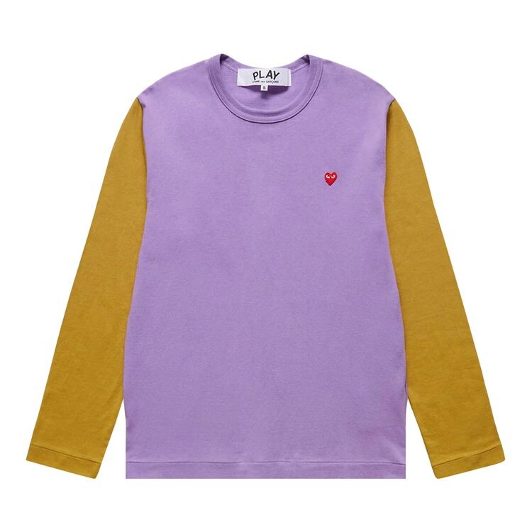 Футболка Comme des Garçons PLAY Bi-Colour T-Shirt Purple/Olive, фиолетовый
Футболка Comme des Garçons PLAY Bi-Colour T-Shirt Purple/Olive, фиолетовый