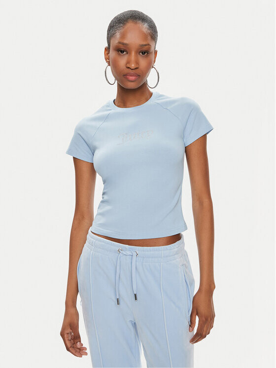 Футболка Juicy Couture, синий 
Футболка Juicy Couture, синий