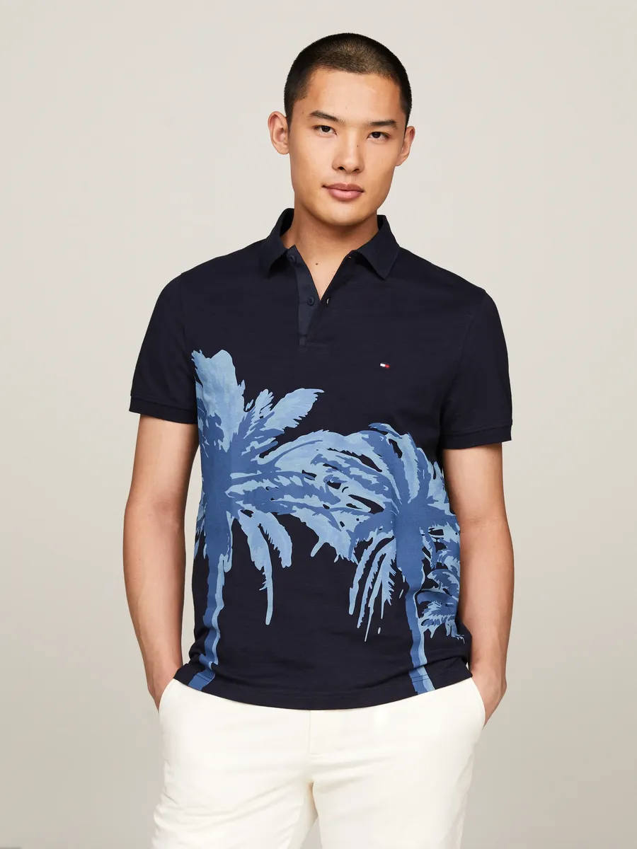 Рубашка-поло Tommy Hilfiger "PALM PLACEMENT PRINT REG POLO", контрастный принт в виде пальм, цвет Desert Sky
Рубашка-поло Tommy Hilfiger "PALM PLACEMENT PRINT REG POLO", контрастный принт в виде пальм, цвет Desert Sky