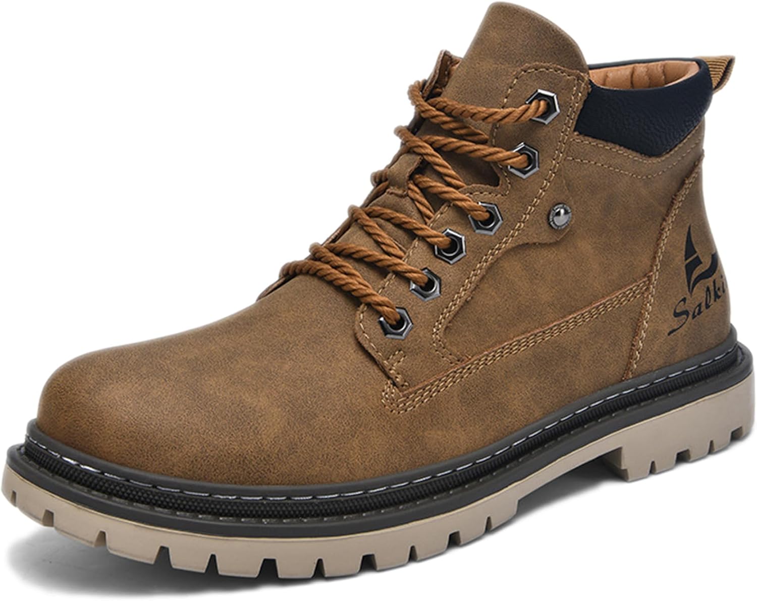 Мужские кожаные ботинки чакка на шнуровке Adkgbe, коричневый
Мужские кожаные ботинки чакка на шнуровке Adkgbe, коричневый