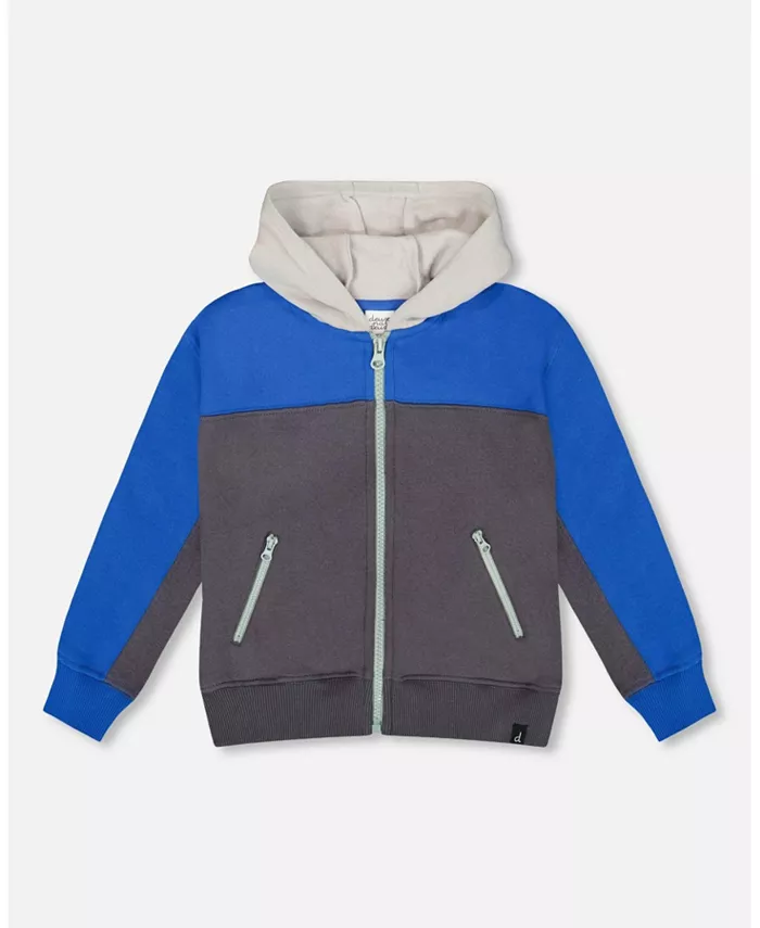 Толстовка с капюшоном из флиса с цветными блоками на молнии спереди для малышей, тёмно-серая Deux par Deux, серый
Толстовка с капюшоном из флиса с цветными блоками на молнии спереди для малышей, тёмно-серая Deux par Deux, серый
