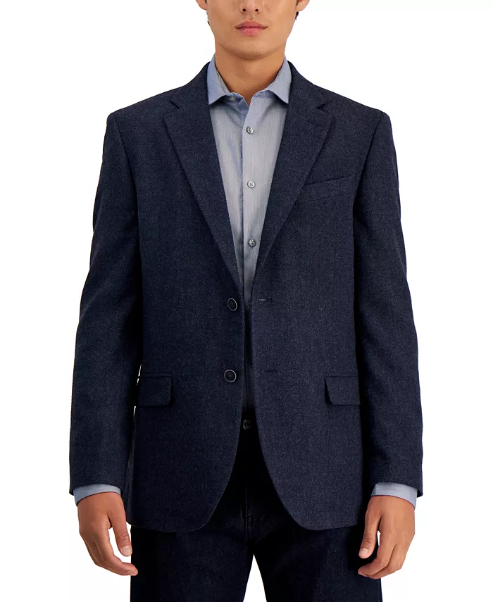 Мужское пальто Modern-Fit Solid Herringbone Tweed Nautica, синий
Мужское пальто Modern-Fit Solid Herringbone Tweed Nautica, синий