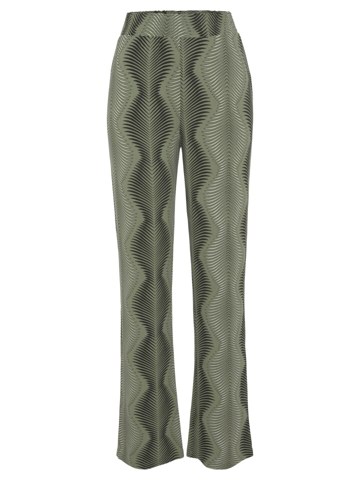 Пижамные брюки LASCANA, цвет dunkelgrün bedruckt
Пижамные брюки LASCANA, цвет dunkelgrün bedruckt