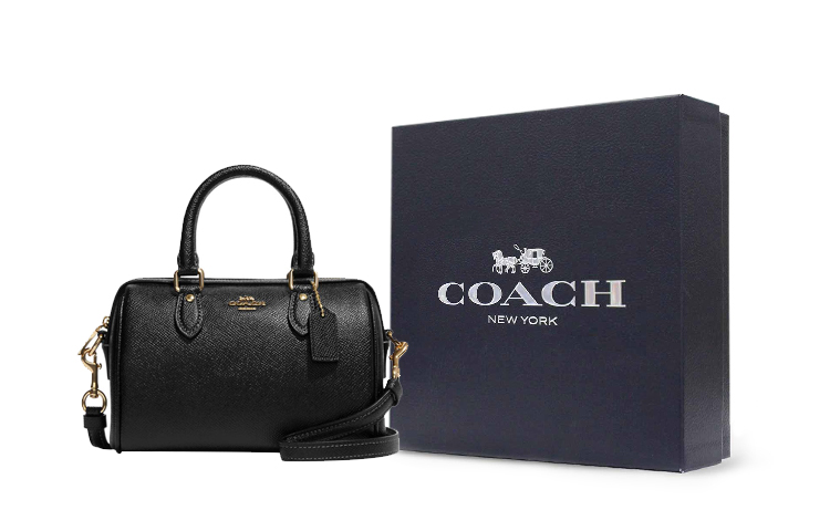 COACH Сумка через плечо Rowan из кожи с вышивкой крестиком малого размера для женщин черная
COACH Сумка через плечо Rowan из кожи с вышивкой крестиком малого размера для женщин черная