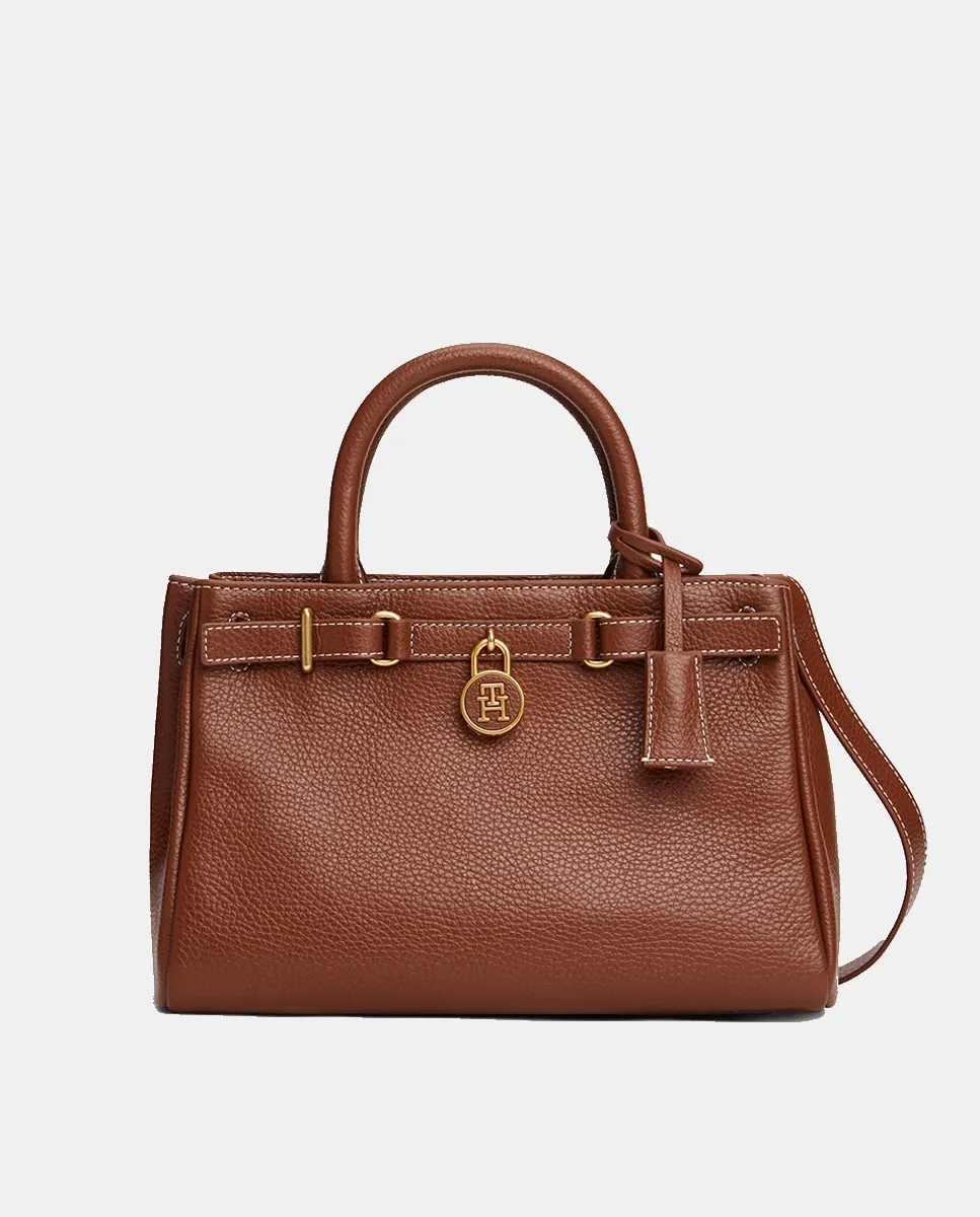 Женская коричневая мини-сумка-тоут Tommy Hilfiger
Женская коричневая мини-сумка-тоут Tommy Hilfiger