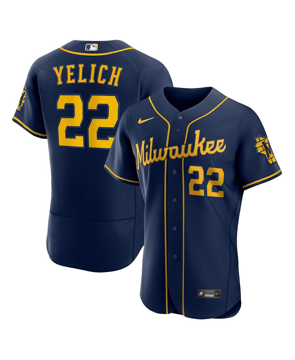 Мужская футболка Christian Yelich Navy Milwaukee Brewers 50-го сезона, альтернативная аутентичная футболка игрока Nike
Мужская футболка Christian Yelich Navy Milwaukee Brewers 50-го сезона, альтернативная аутентичная футболка игрока Nike