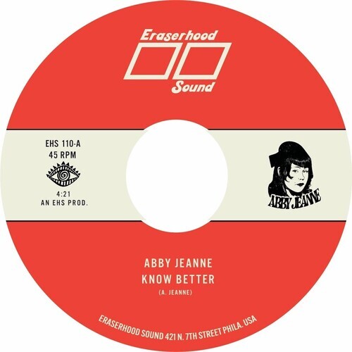 Сингл 7" Jeanne, Abby: Know Better - Opaque Blue
Сингл 7" Jeanne, Abby: Know Better - Opaque Blue