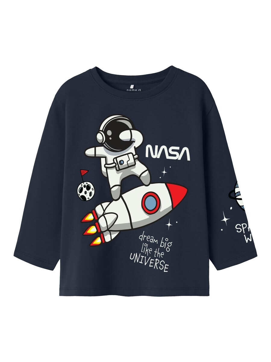 Лонгслив NAME IT Shirt Dalum Nasa, темно-синий
Лонгслив NAME IT Shirt Dalum Nasa, темно-синий