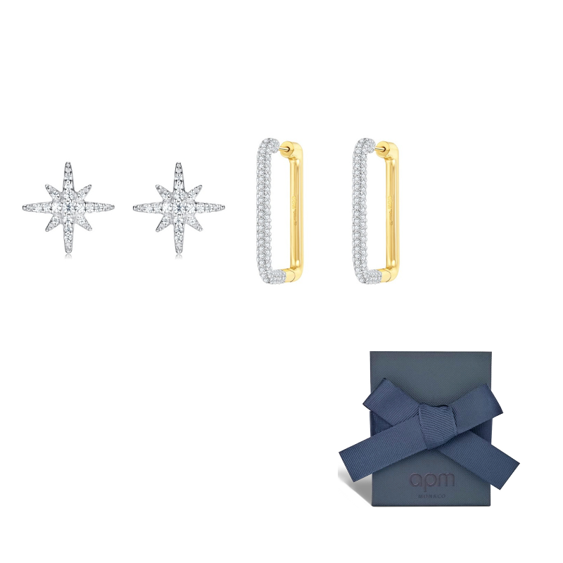 Apm Monaco Серьги-гвоздики из 925 серебра с цирконием для женщин, серебро
Apm Monaco Серьги-гвоздики из 925 серебра с цирконием для женщин, серебро