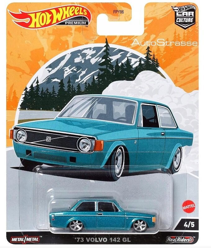Автомобиль Mattel Hot Wheels PREMIUM '73 Volvo 142 GL
Автомобиль Mattel Hot Wheels PREMIUM '73 Volvo 142 GL