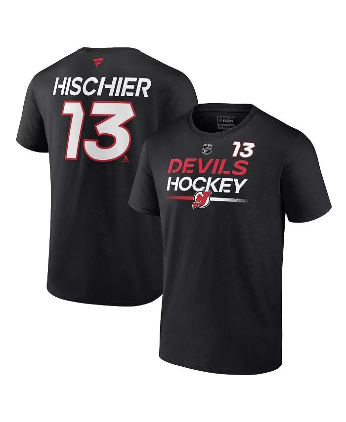 Мужская черная футболка Nico Hischier New Jersey Devils Authentic Pro Prime с именем и номером Fanatics, черный
Мужская черная футболка Nico Hischier New Jersey Devils Authentic Pro Prime с именем и номером Fanatics, черный