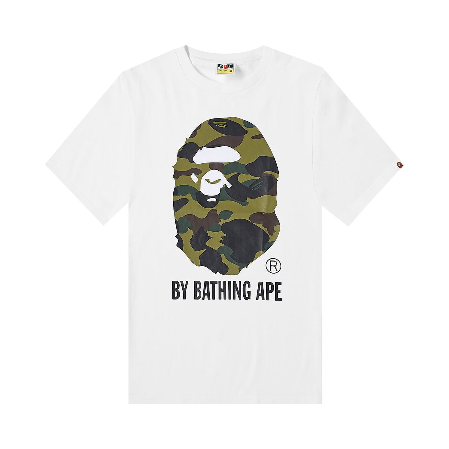 Футболка BAPE 1st Camo By Bathing Ape, цвет Белый/Зеленый
Футболка BAPE 1st Camo By Bathing Ape, цвет Белый/Зеленый