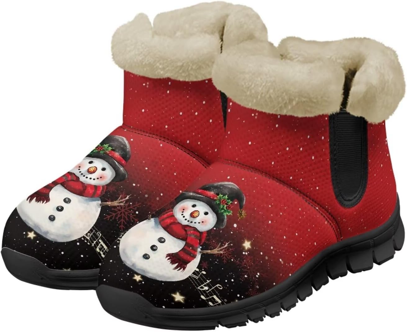 Зимние теплые ботинки для взрослых, ботильоны до щиколотки, легкое надевание и снятие, противоскользящие, легкие обувь для женщин и мужчин Noprintge, Christmas Snowman
Зимние теплые ботинки для взрослых, ботильоны до щиколотки, легкое надевание и снятие, противоскользящие, легкие обувь для женщин и мужчин Noprintge, Christmas Snowman