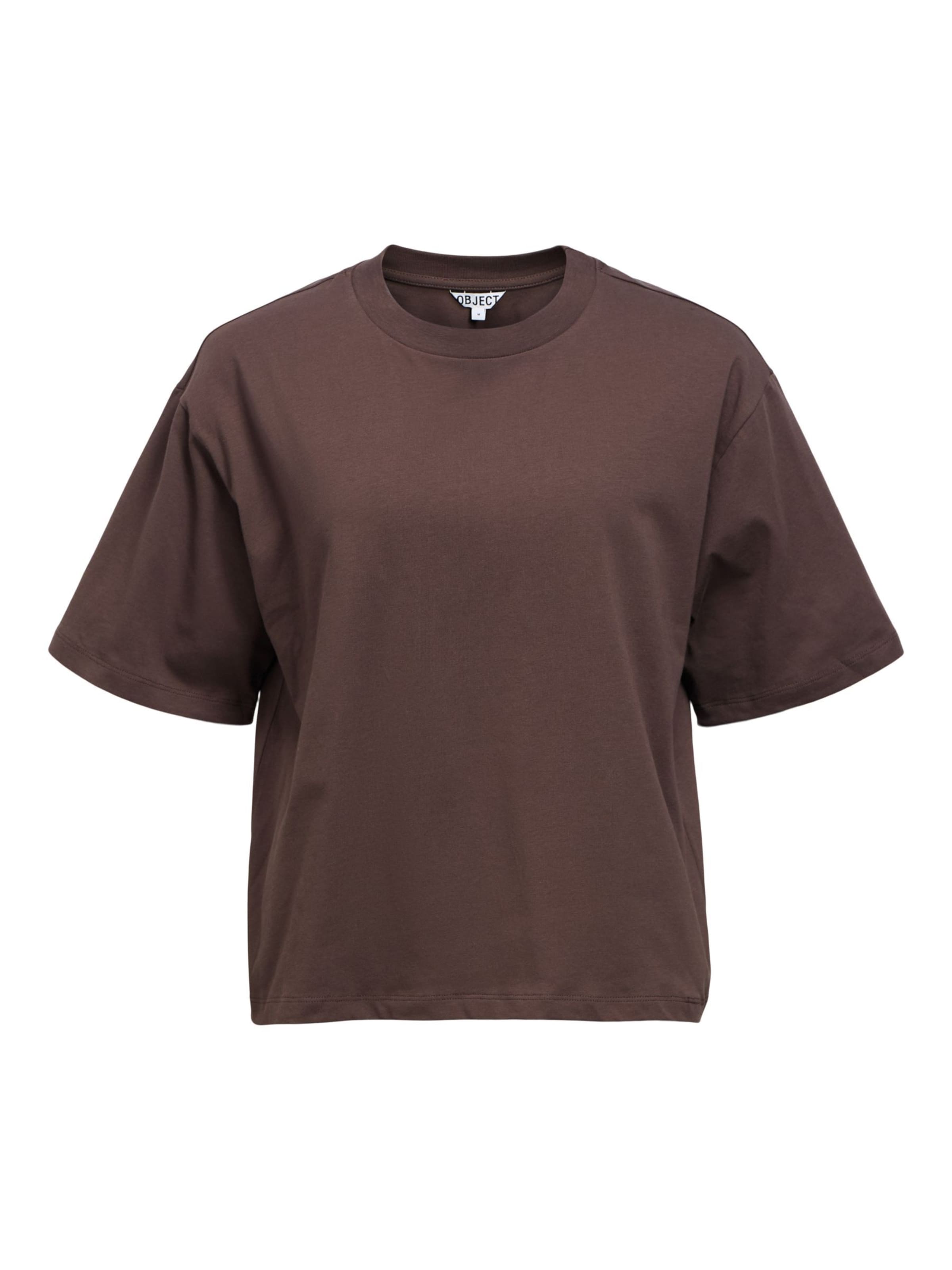 OBJECT Футболка 'OBJGima' в темно-коричневом цвете, Коричневый, OBJECT Футболка 'OBJGima' в темно-коричневом цвете
OBJECT Футболка 'OBJGima' в темно-коричневом цвете, Коричневый, OBJECT Футболка 'OBJGima' в темно-коричневом цвете