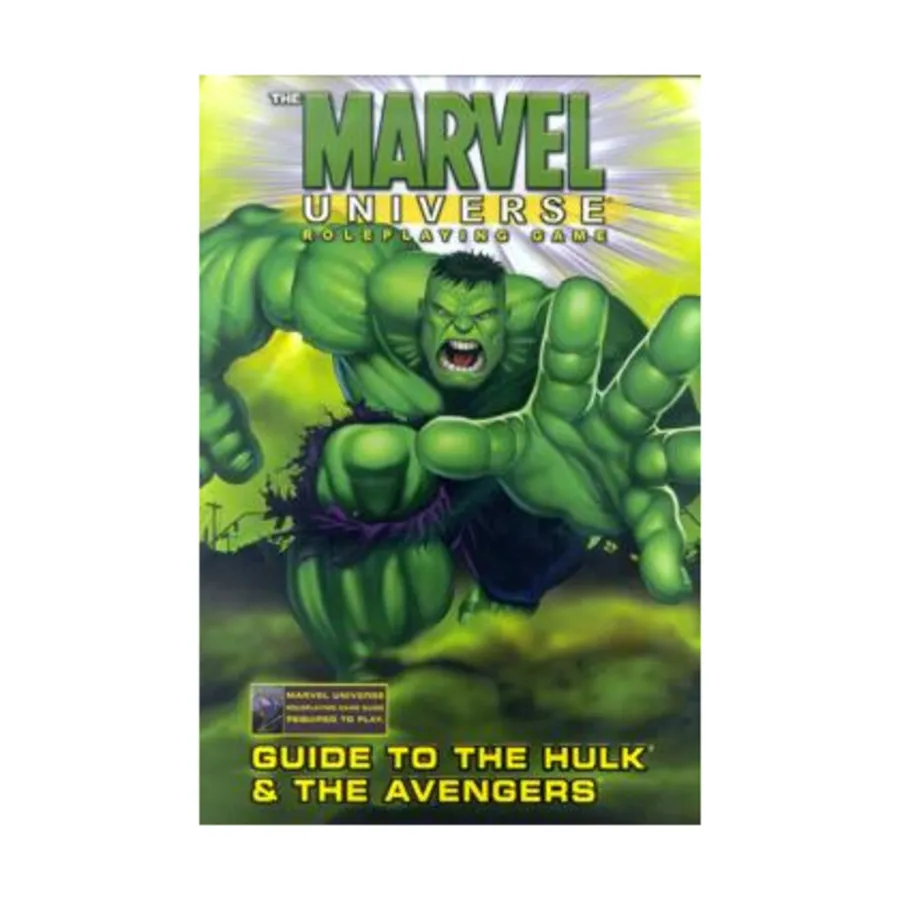 Guide to the Hulk & the Avengers, Marvel Universe Roleplaying Game, твердый переплет
Guide to the Hulk & the Avengers, Marvel Universe Roleplaying Game, твердый переплет