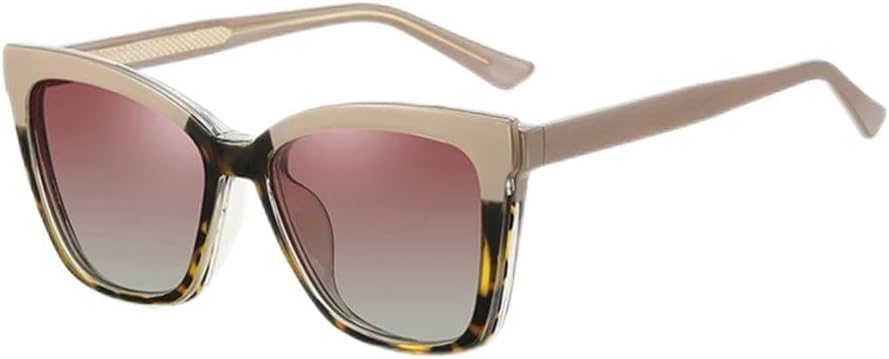 Солнцезащитные очки с зажимом, поляризованные очки с защитой от УФ-излучения UV400 в оправе для женщин, ацетатные очки с леопардовым принтом, коричневые, для вождения LANGSER, Beige Leopard Frame
Солнцезащитные очки с зажимом, поляризованные очки с защитой от УФ-излучения UV400 в оправе для женщин, ацетатные очки с леопардовым принтом, коричневые, для вождения LANGSER, Beige Leopard Frame