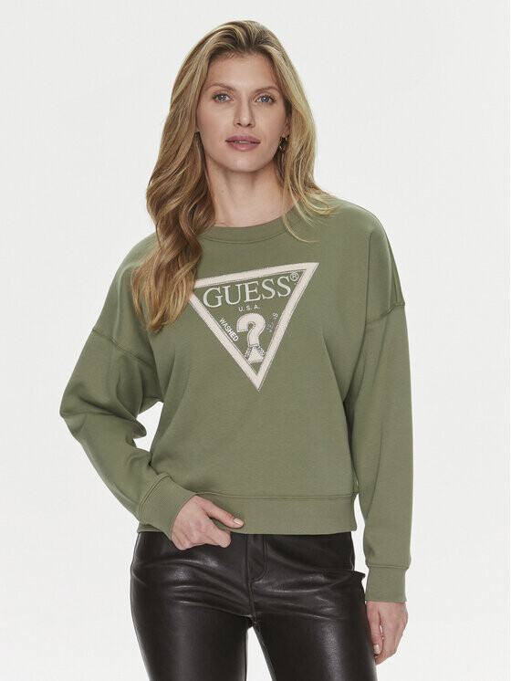 Толстовка обычного кроя Guess, зеленый
Толстовка обычного кроя Guess, зеленый