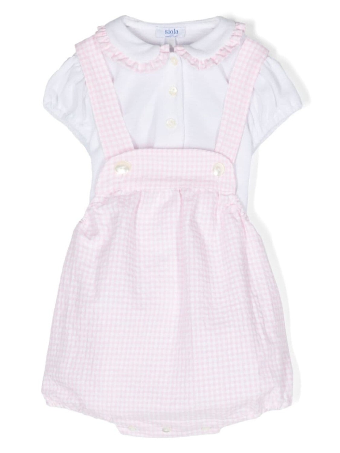 Комплект из ромпера и игрушки Siola, розовый
Комплект из ромпера и игрушки Siola, розовый