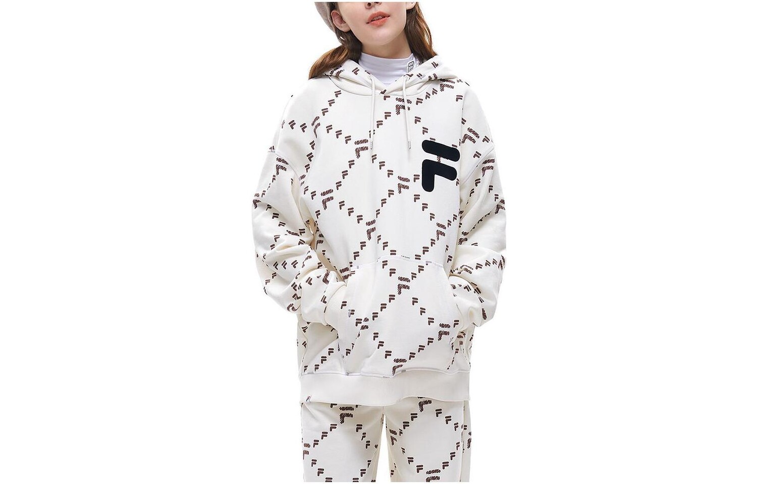 Толстовка унисекс цвета слоновой кости Fila, слоновая кость
Толстовка унисекс цвета слоновой кости Fila, слоновая кость