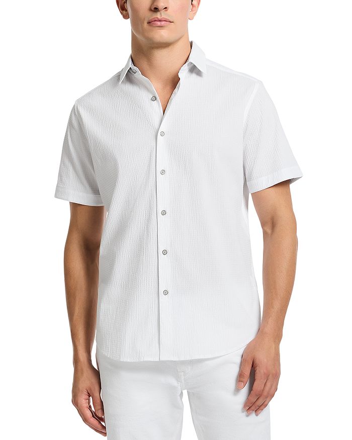 Рубашка на пуговицах из ткани в рубчик Thresher Robert Graham, белый
Рубашка на пуговицах из ткани в рубчик Thresher Robert Graham, белый