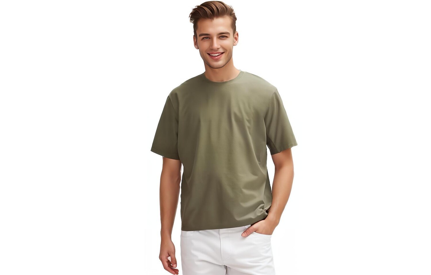 Современная мужская футболка в студенческом стиле Lululemon, черный 
Современная мужская футболка в студенческом стиле Lululemon, черный