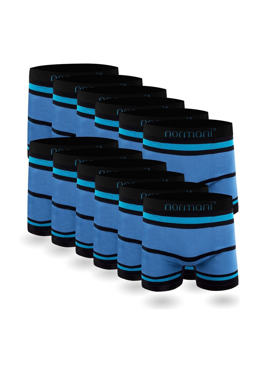 12 мужских боксеров из микрофибры normani, цвет Blau Hellblau
12 мужских боксеров из микрофибры normani, цвет Blau Hellblau
