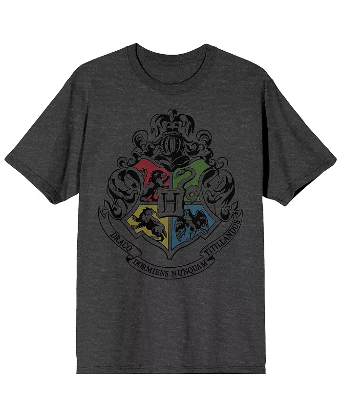 Мужская футболка с гербом Хогвартса, цвет угольный вереск, размер 3X-Large Harry Potter, серый
Мужская футболка с гербом Хогвартса, цвет угольный вереск, размер 3X-Large Harry Potter, серый