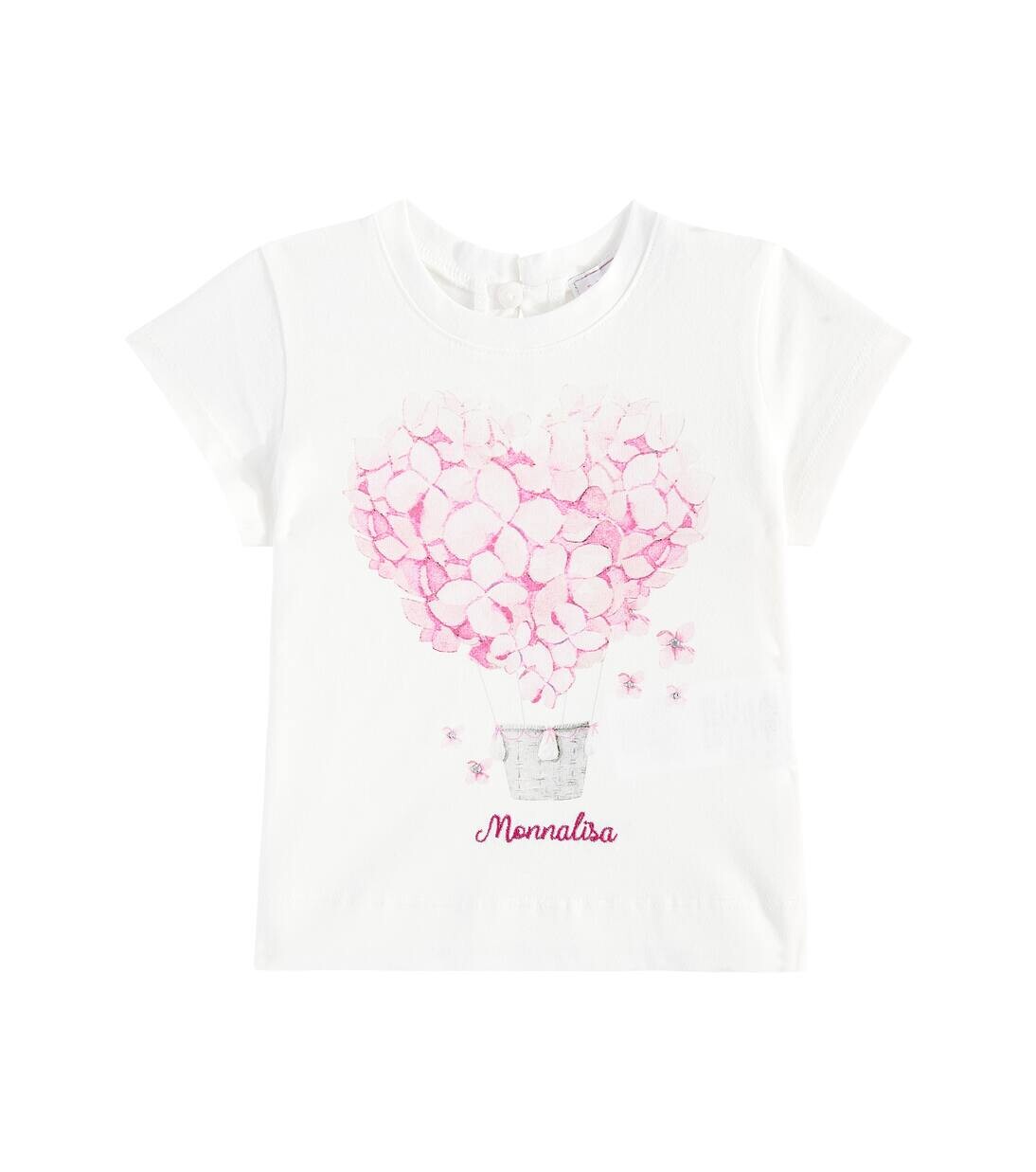 Футболка из хлопкового трикотажа с принтом для малышей Monnalisa, цвет panna
Футболка из хлопкового трикотажа с принтом для малышей Monnalisa, цвет panna