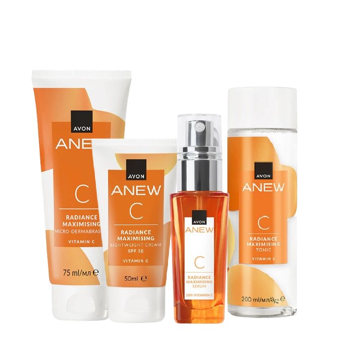 Набор косметики для лица Avon Anew Radiance с микродермабразией
Набор косметики для лица Avon Anew Radiance с микродермабразией
