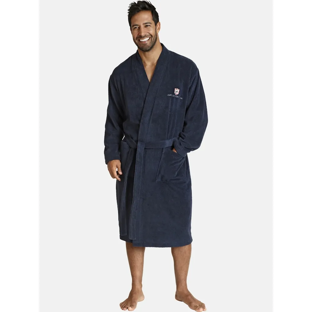 Домашний костюм Халат JANNING Jan Vanderstorm, темно-синий
Домашний костюм Халат JANNING Jan Vanderstorm, темно-синий