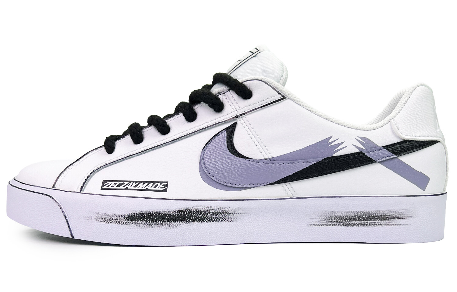 Кроссовки Nike Court Royale Skateboarding Shoes Unisex Low-top Black/white/purple, черный/белый
Кроссовки Nike Court Royale Skateboarding Shoes Unisex Low-top Black/white/purple, черный/белый