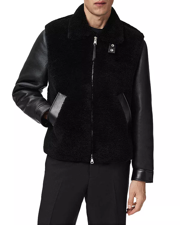Куртка Allstains Conyer из овчины Allsaints, черный
Куртка Allstains Conyer из овчины Allsaints, черный