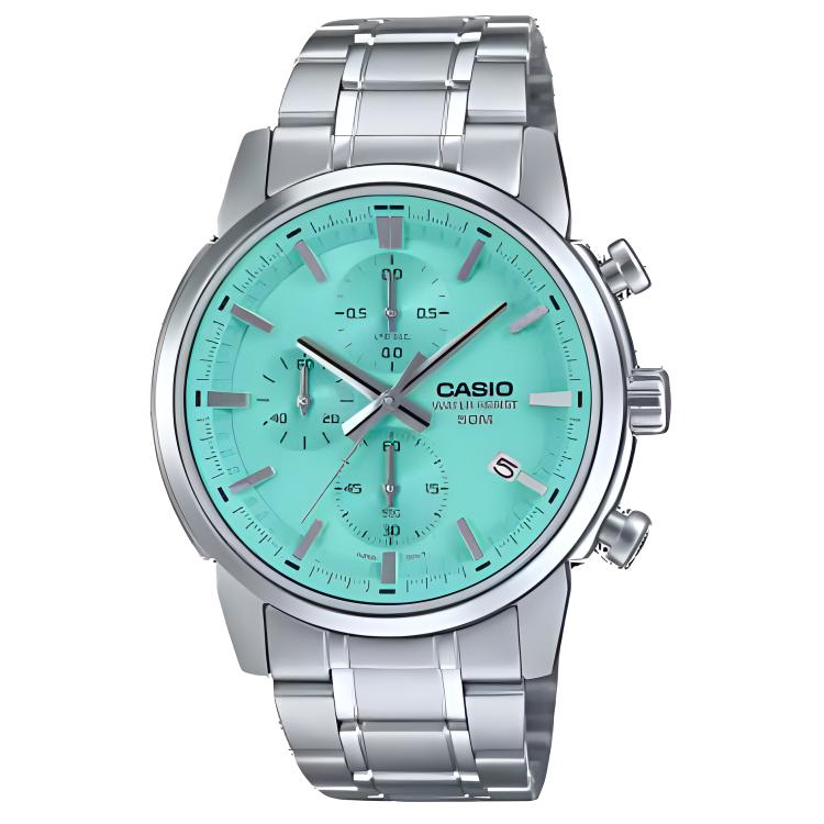 Мужские часы Standard Series Green MTP-E510D-2AV CASIO
Мужские часы Standard Series Green MTP-E510D-2AV CASIO