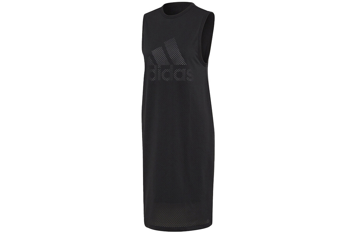 Платье без рукавов женское черное Adidas
Платье без рукавов женское черное Adidas