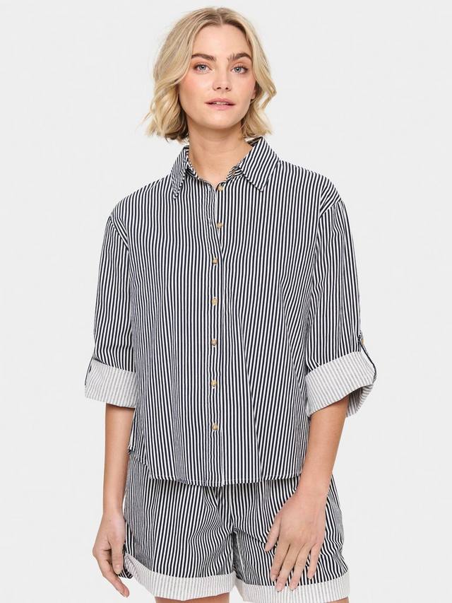 Zalinda поло в полоску с закатанными рукавами Saint Tropez, White/Multi
Zalinda поло в полоску с закатанными рукавами Saint Tropez, White/Multi