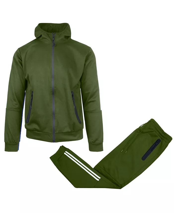 Мужской комплект из худи на молнии и джоггеров Galaxy By Harvic, зеленый
Мужской комплект из худи на молнии и джоггеров Galaxy By Harvic, зеленый