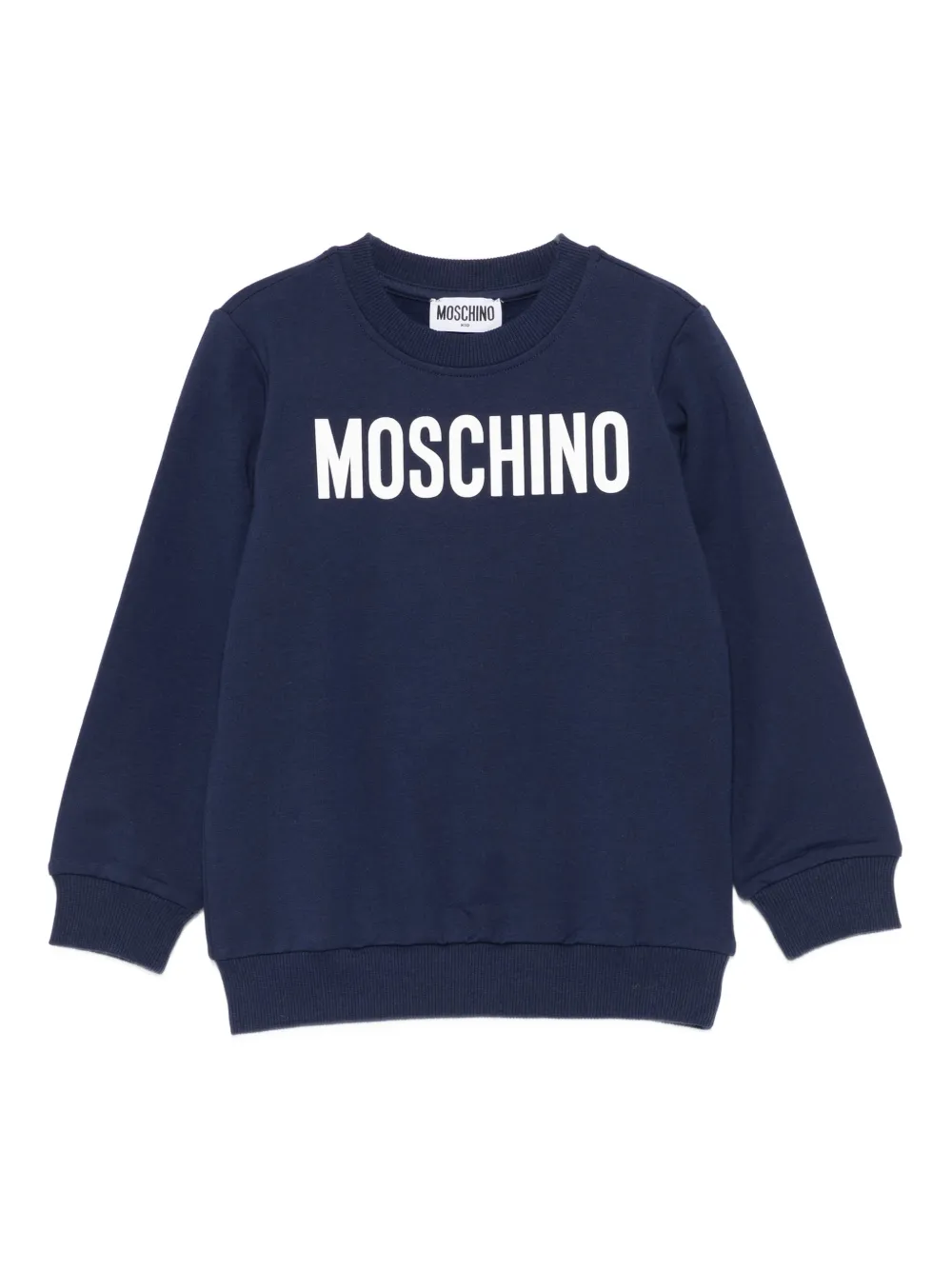 Толстовка с логотипом Moschino Kids, синий
Толстовка с логотипом Moschino Kids, синий