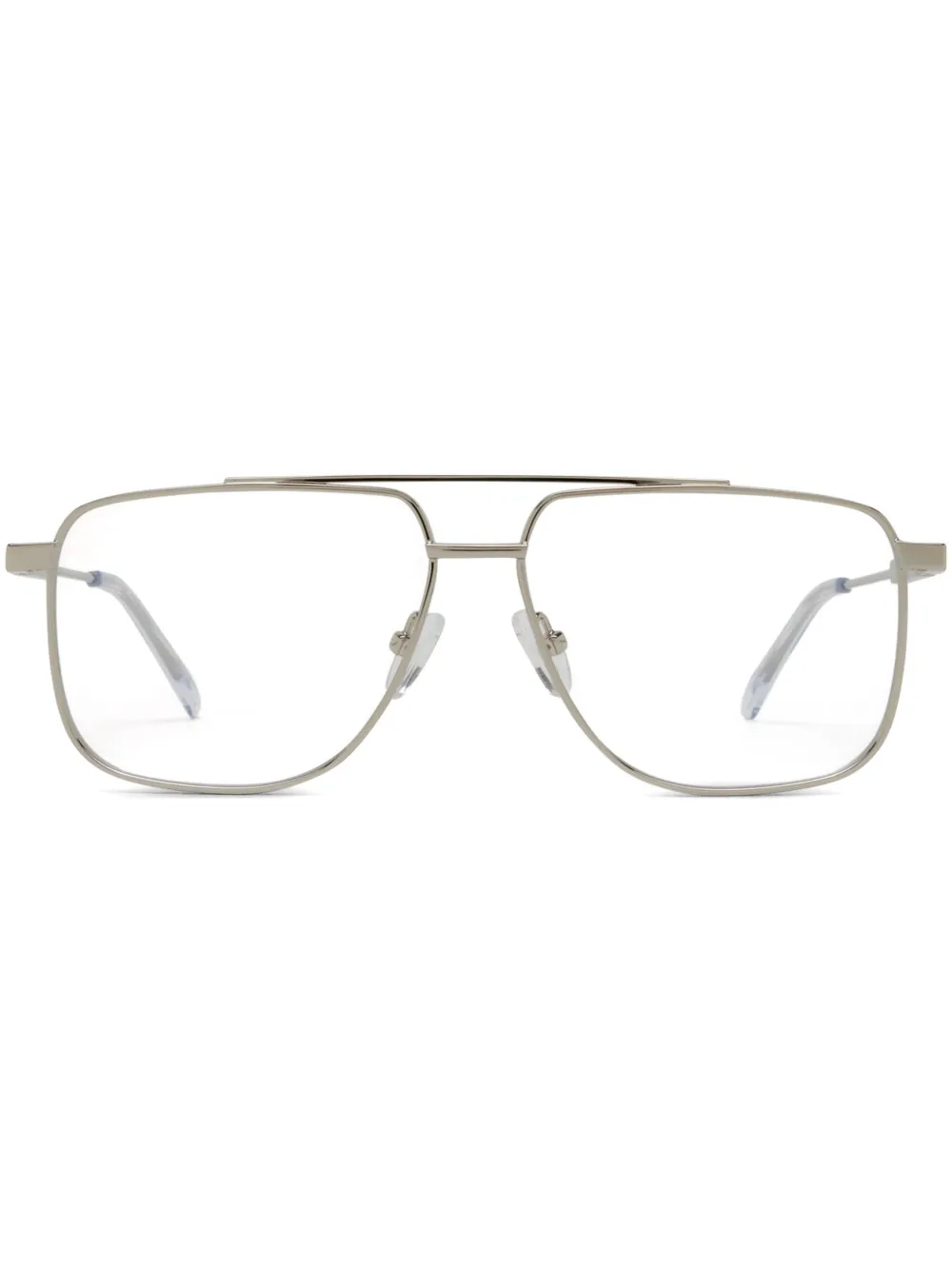 Очки в массивной оправе Alexander Mcqueen, серебристый
Очки в массивной оправе Alexander Mcqueen, серебристый